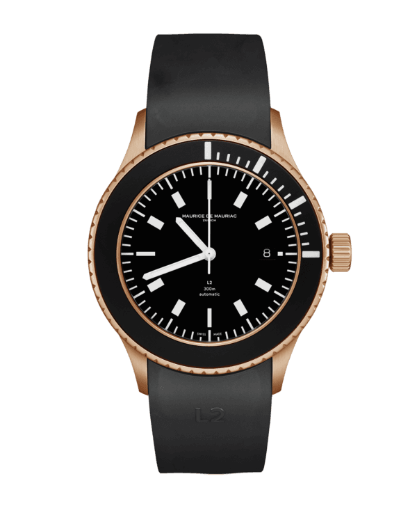 L2 Bronze Deep Black Rubber