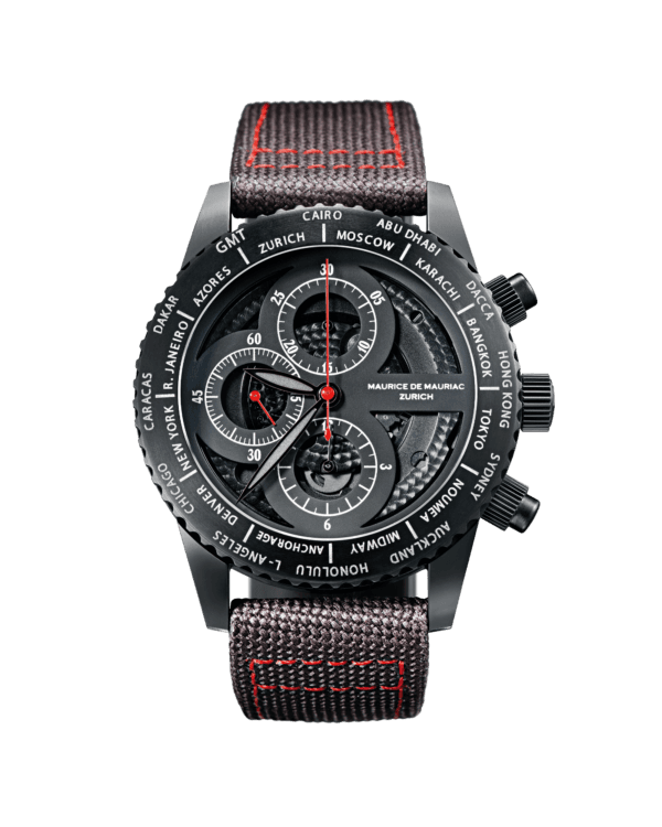 Chrono Modern Diver Skeleton PVD Red