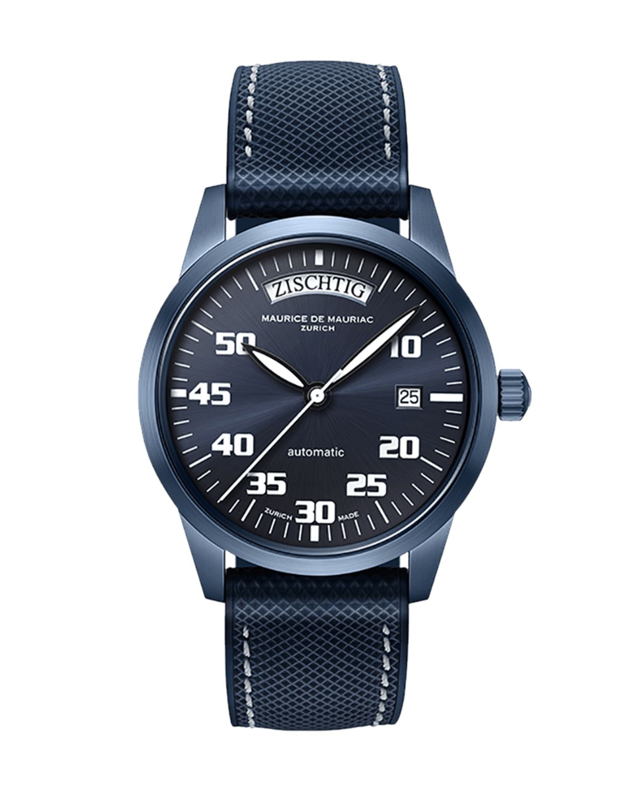 Automatic Modern Blue “PVD Züri Date”
