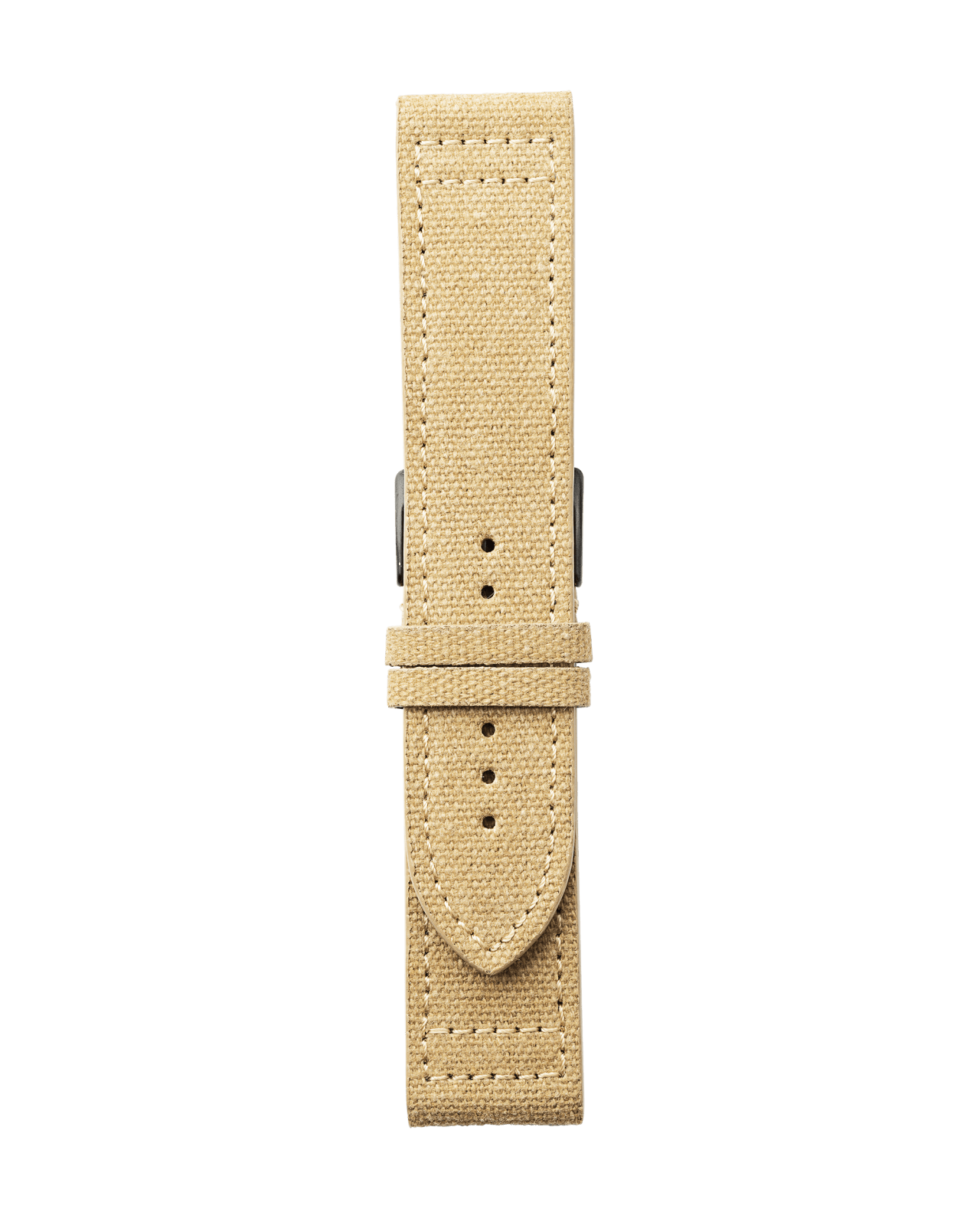 Beige Canvas Textile Strap