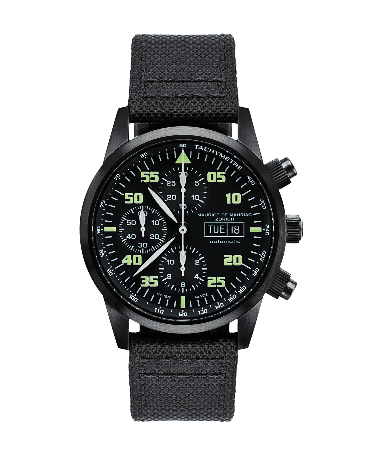 Zürcher Chrono Modern PVD “Black Panter”