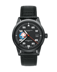 Automatic Uhr mit schwarzewr PVD Beschichtung und schwarzem Uhren Armband