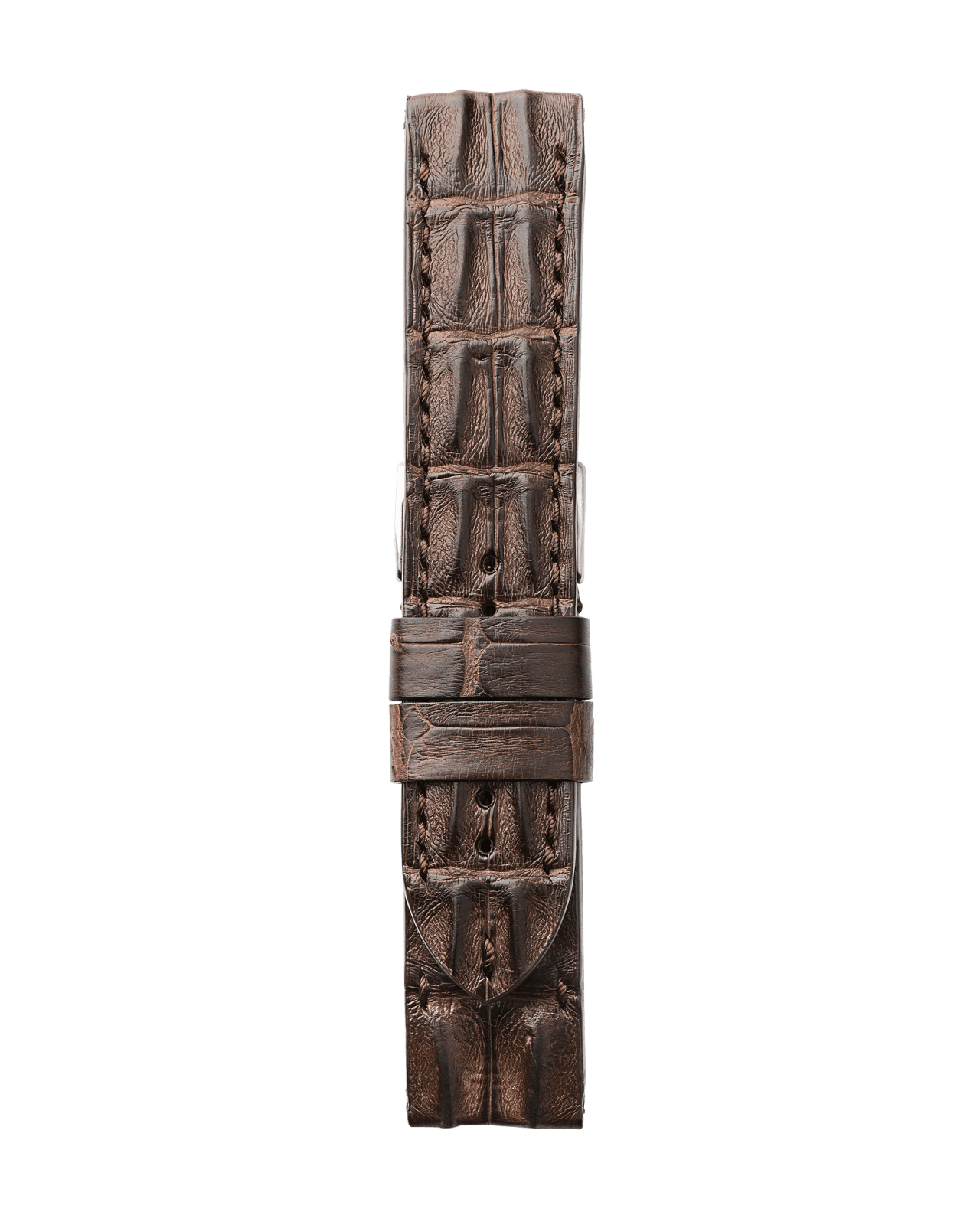Brown Hornback Croco Strap