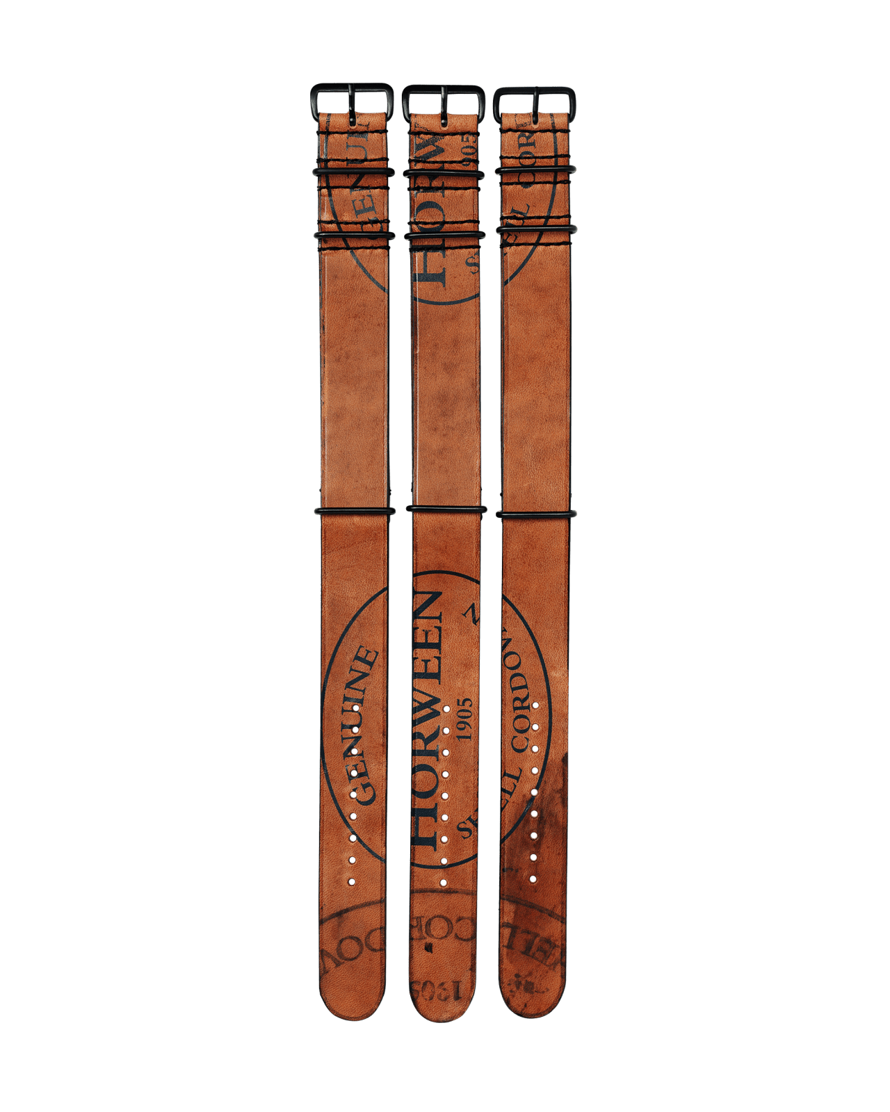 Brown Shell Cordovan With Stamp