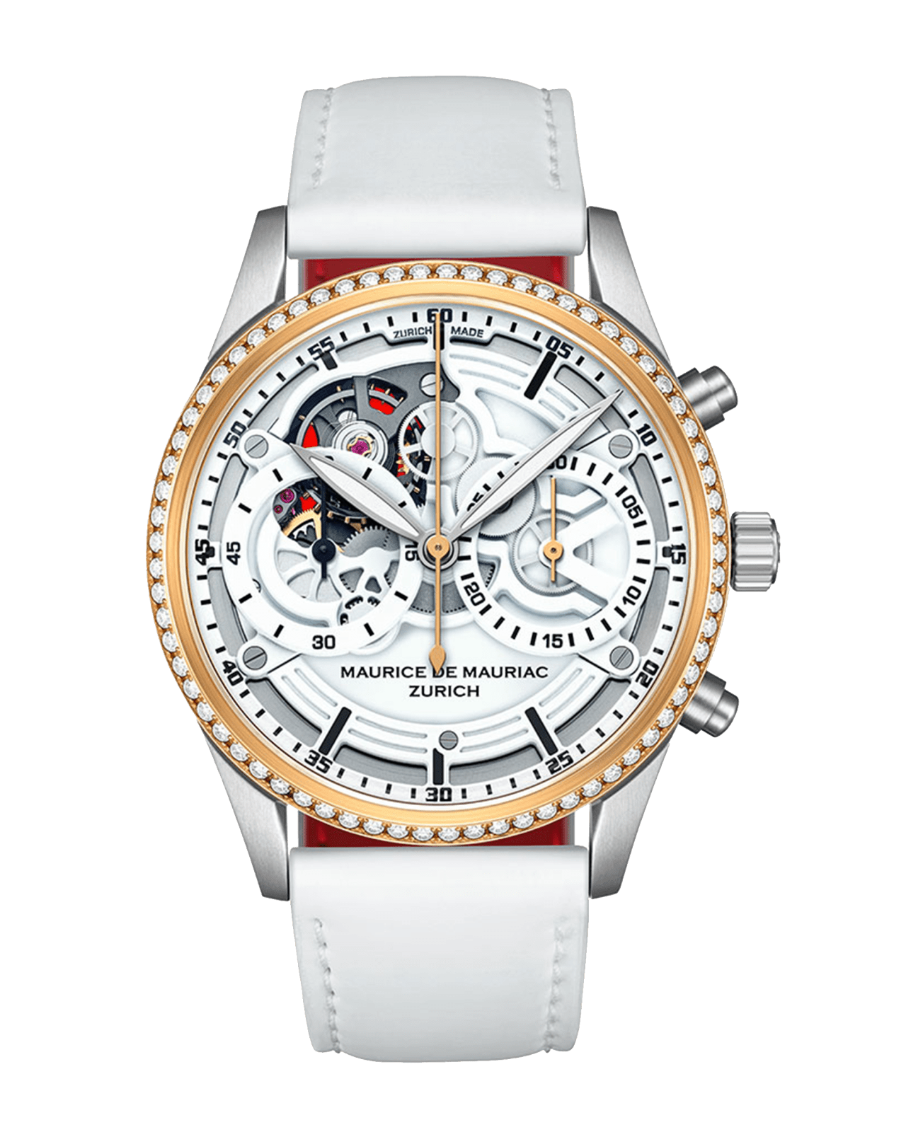 Chrono Classic Skeleton “Blanc Cœur D’or”