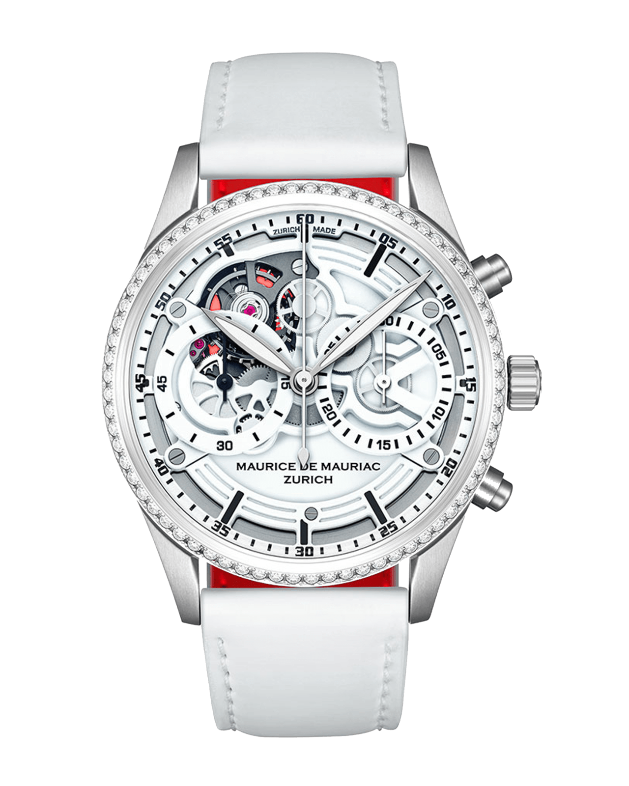 Chrono Classic Skeleton “Blanc Cœur”