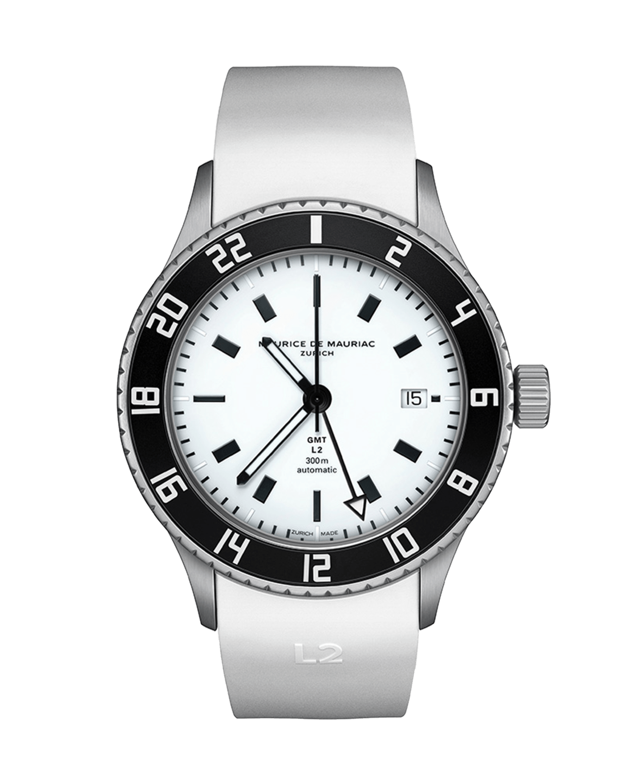 L2 GMT Uhr in weiss