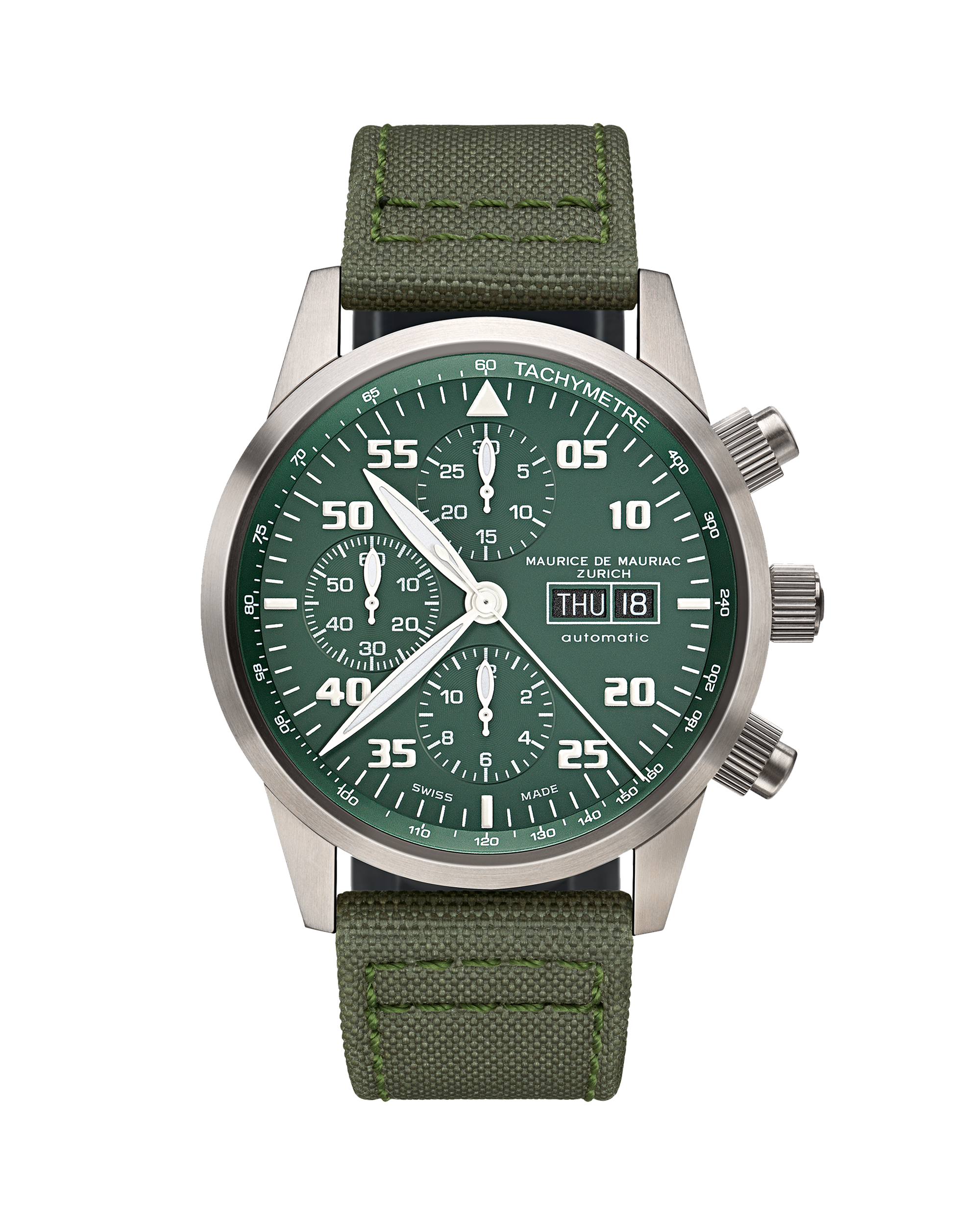 Zürcher Chrono Modern Steel “Safari”
