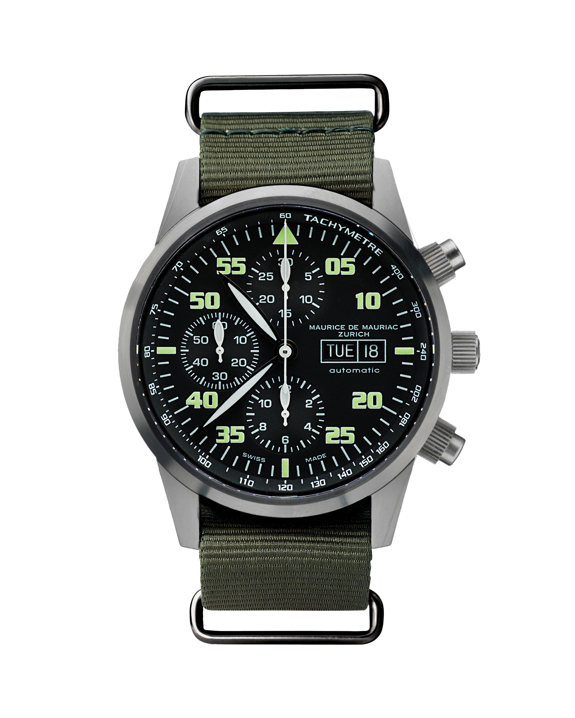 Zürcher Chrono Modern Titanium Black