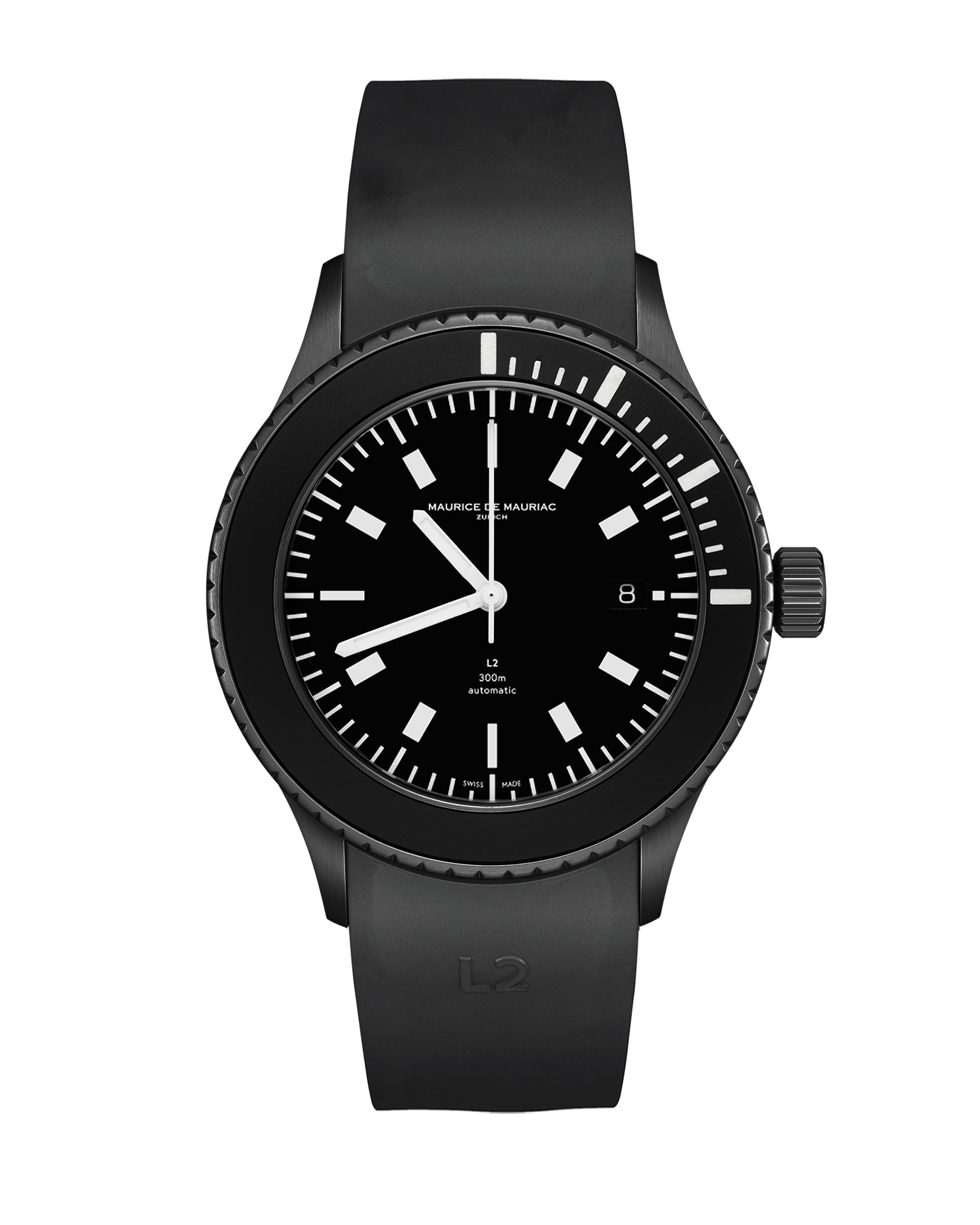 L2 DLC Deep Black Rubber