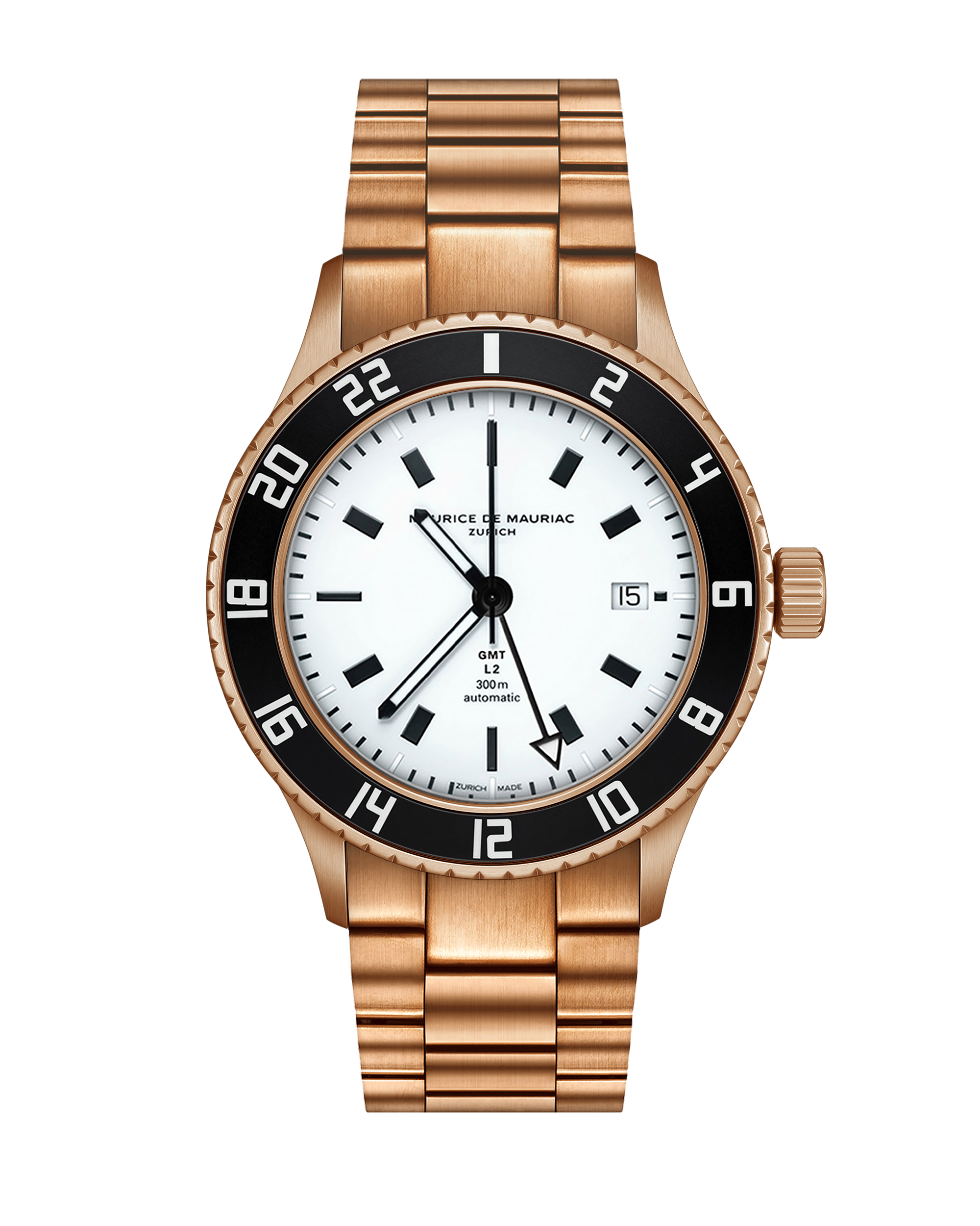 L2 GMT Full Bronze White