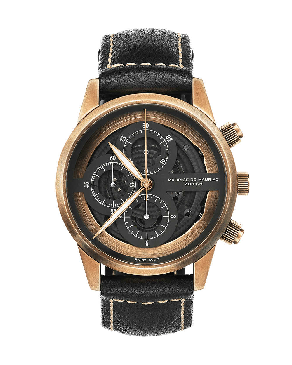 Chrono Modern Skeleton Bronze