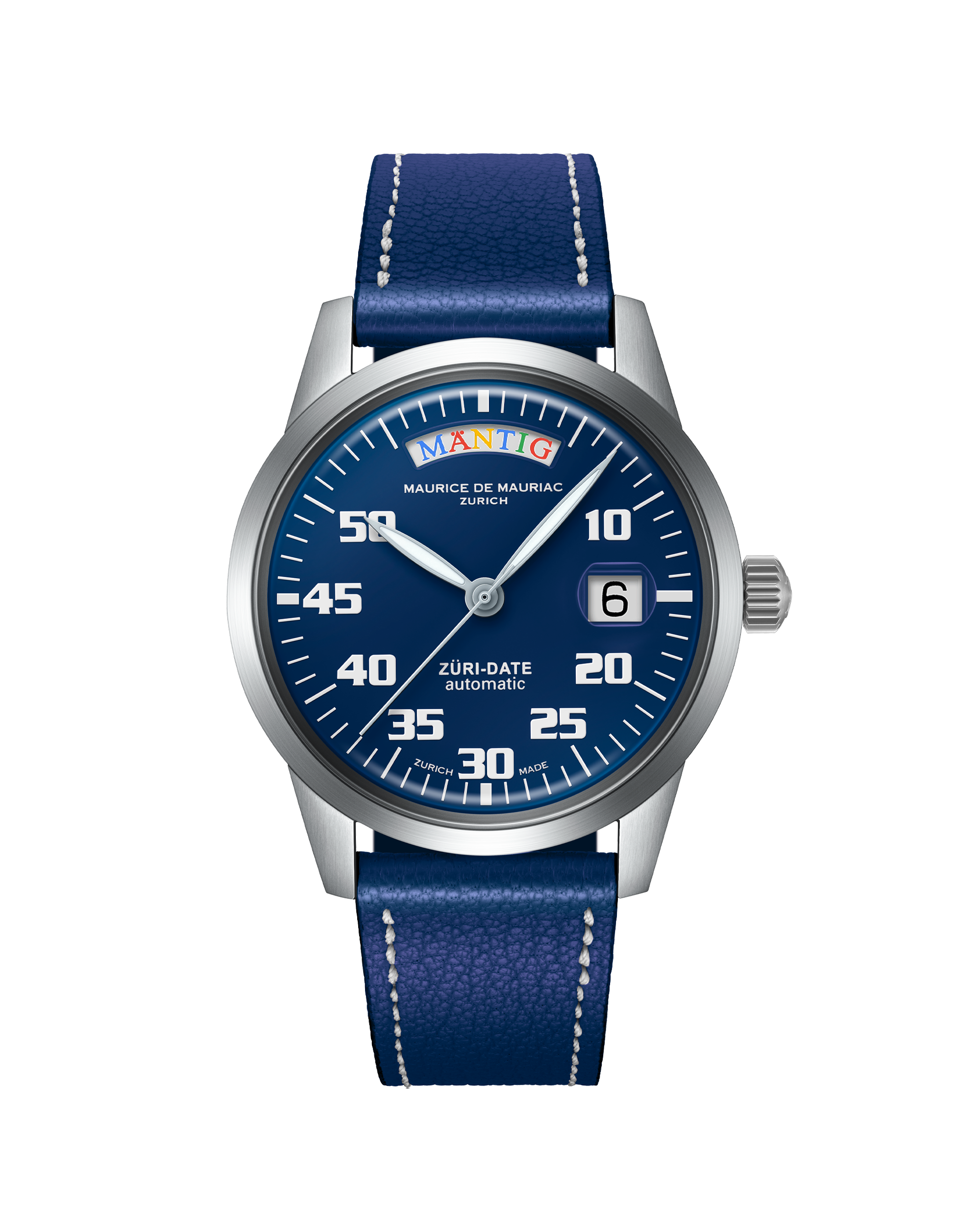 Automatic Modern: “Züri Date” WATCHES@ Limited Edition BLUE