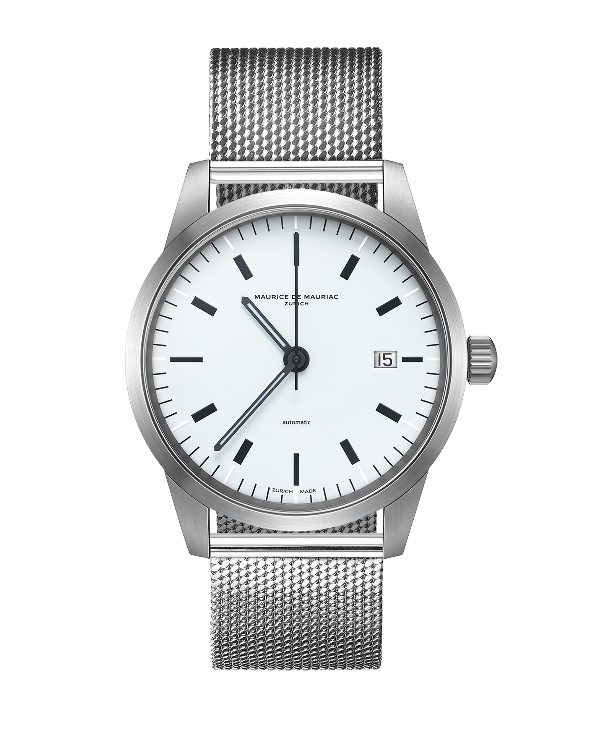 L1 Steel White with Milanese