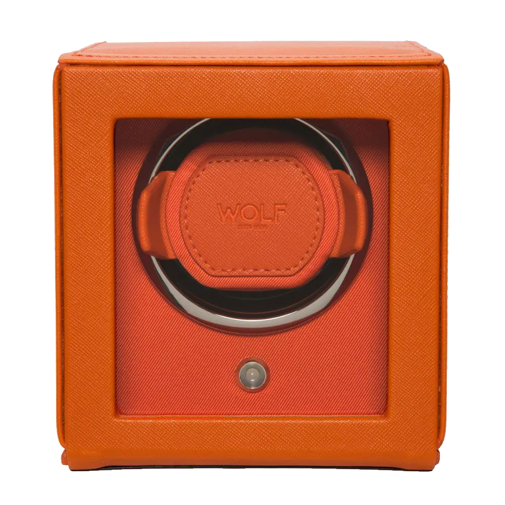 Single Watch Winder Orange