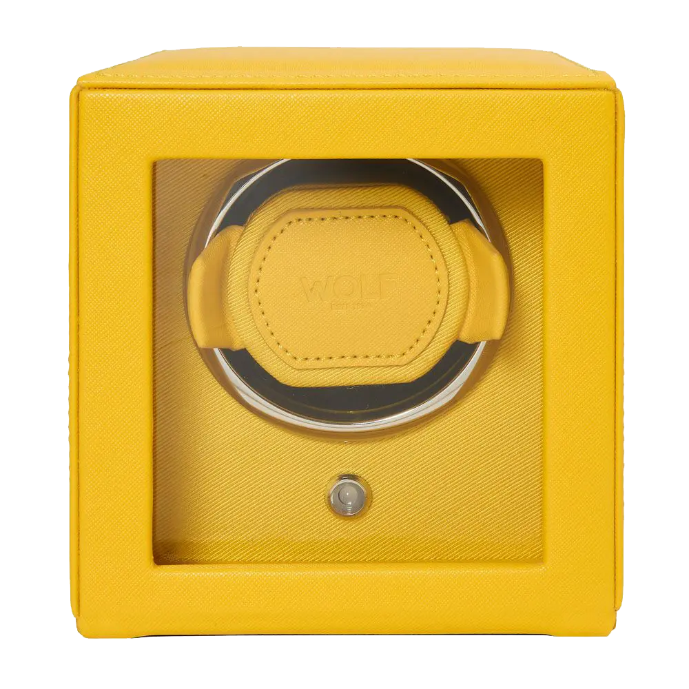 Single Watch Winder Yellow