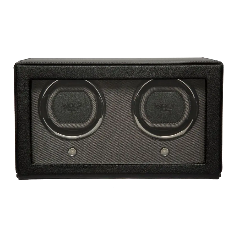 Double Watch Winder Black